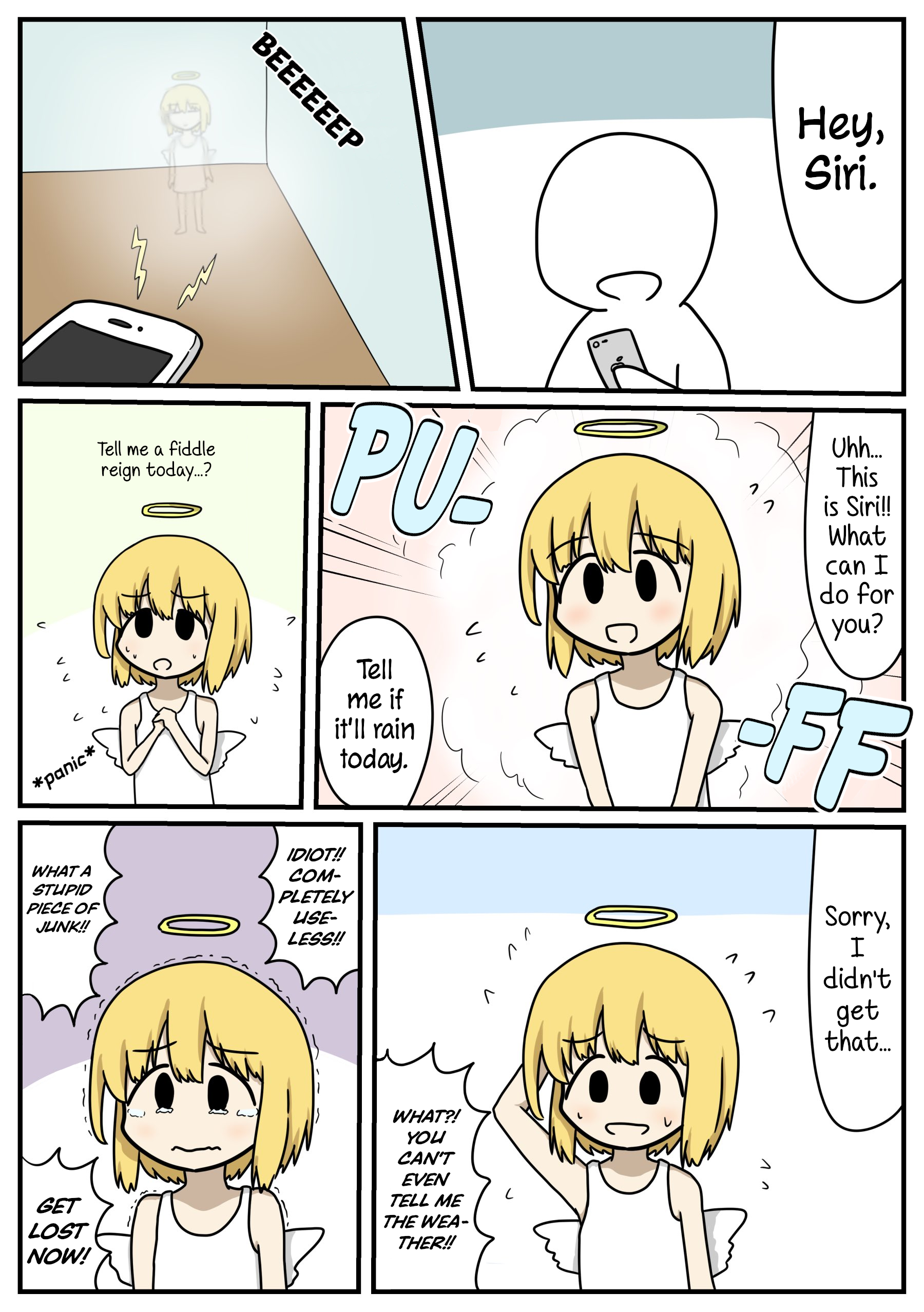 Hang in there Siri-chan! 第1页