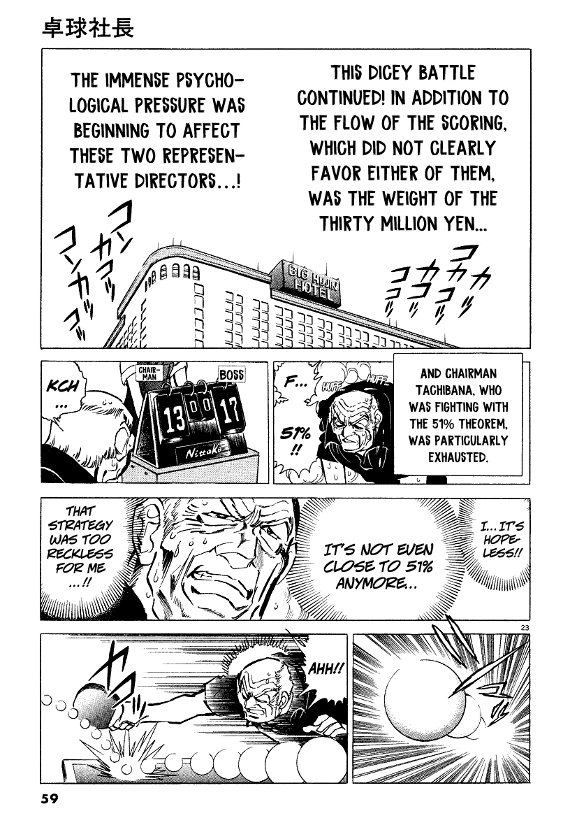 Ping Pong Boss The Fatal Foe: Ping-Pong Chairman 第19页