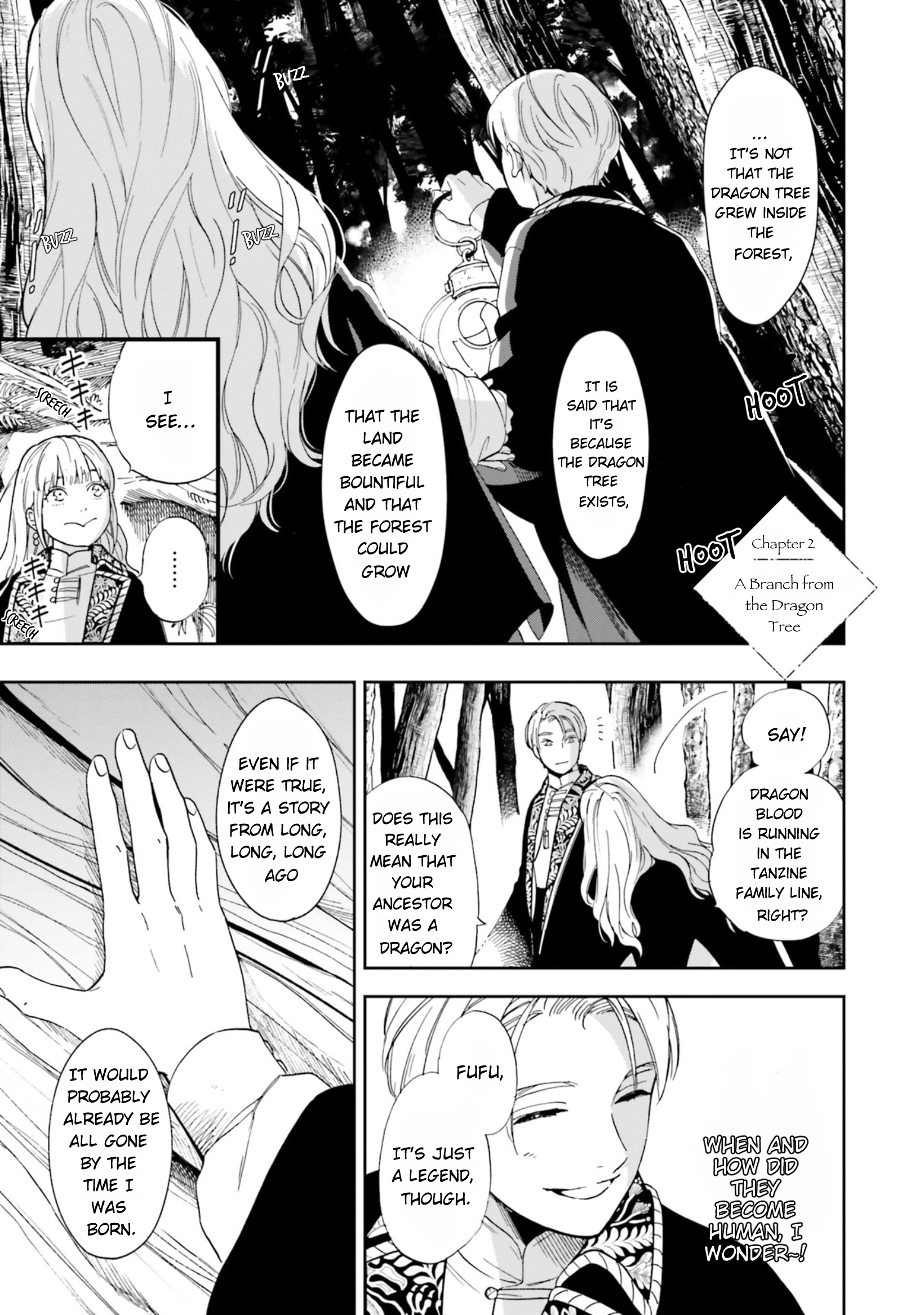 Shinimodori no Mahou Gakkou Seikatsu o, Moto Koibito to Prologue kara (※Tadashi Koukando wa Zero) A Branch from the Dragon Tree 第2页