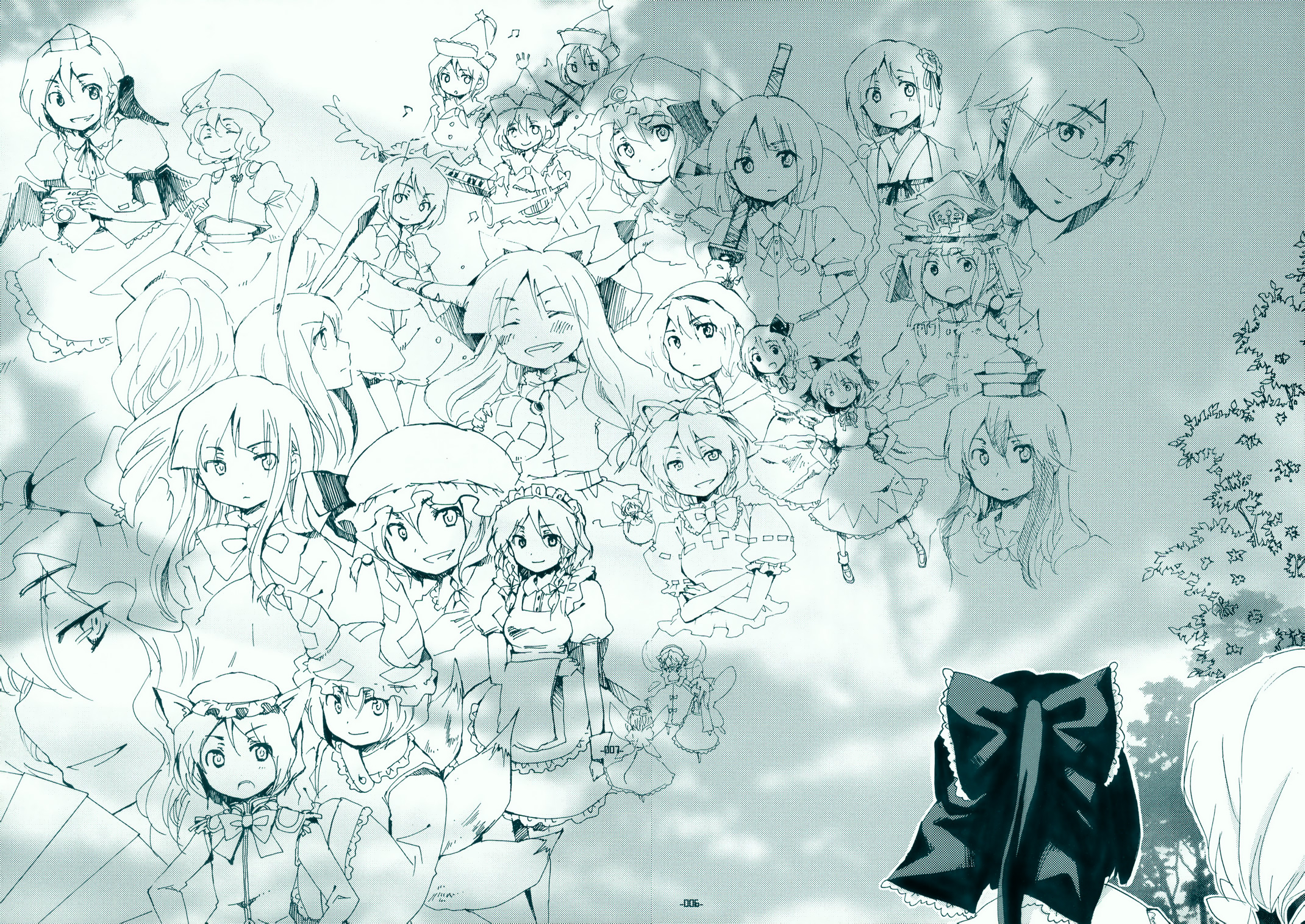 Touhou Bougetsushou ~ Silent Sinner in Blue. Önsöz 第6页