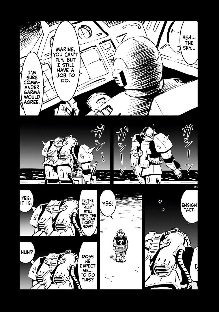 Mobile Suit Gundam: The battle tales of Flanagan Boone The White Devil 第32页