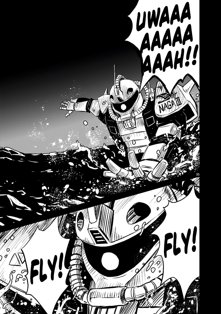 Mobile Suit Gundam: The battle tales of Flanagan Boone The White Devil 第34页