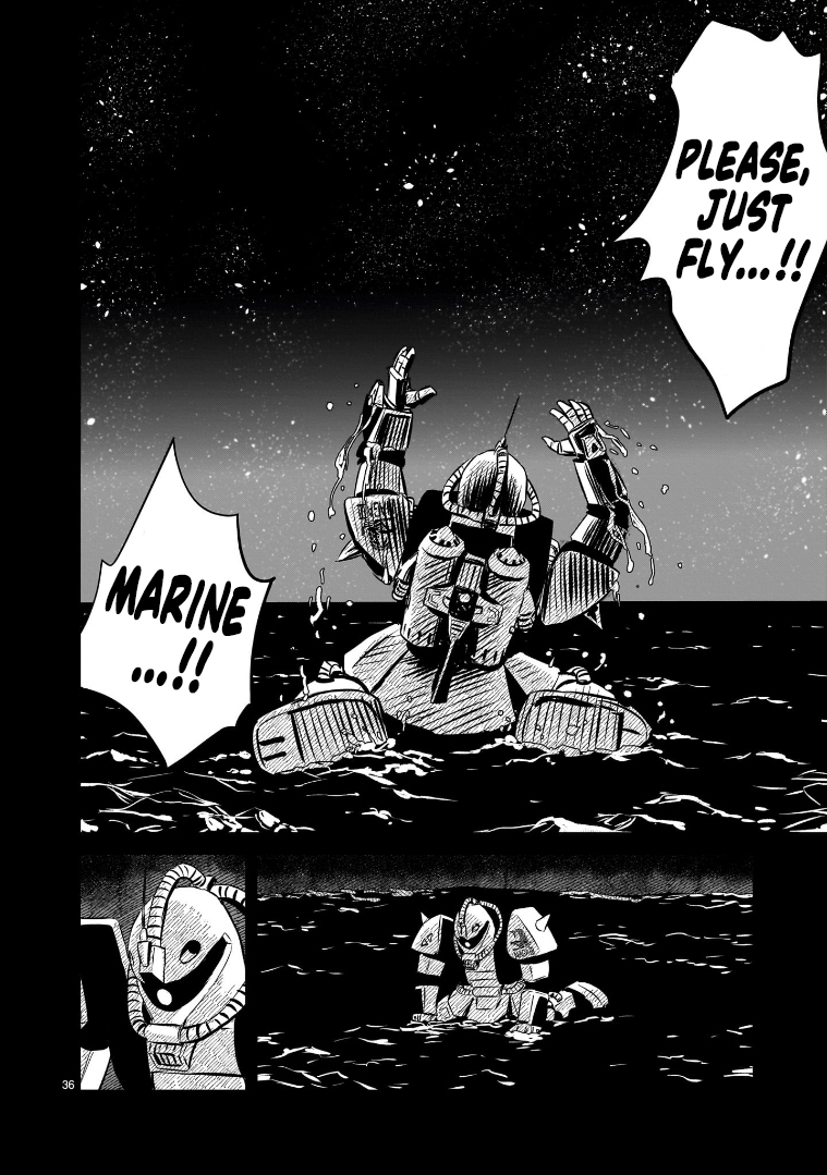 Mobile Suit Gundam: The battle tales of Flanagan Boone The White Devil 第35页