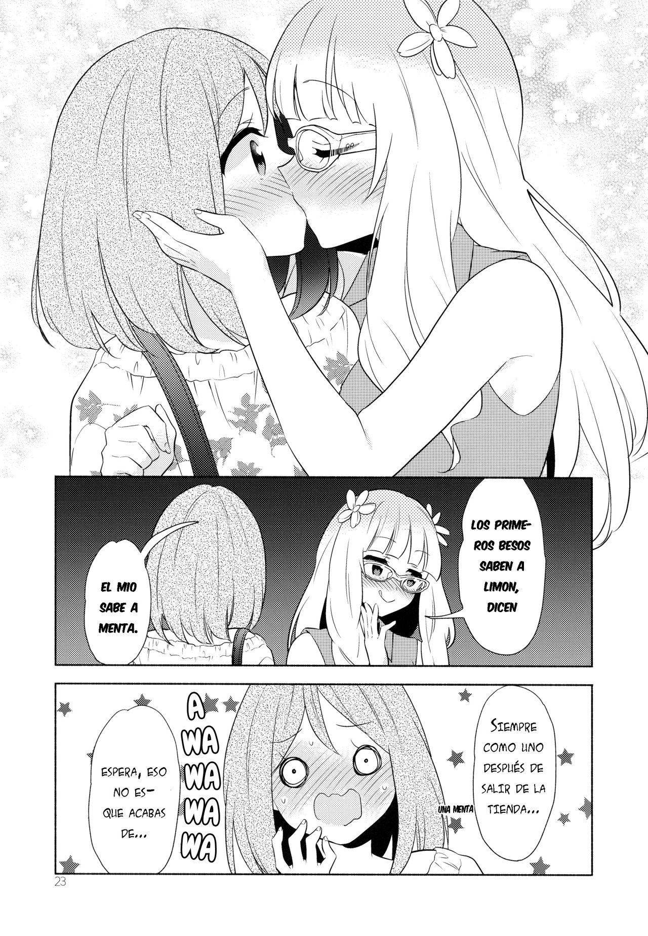 Sakura Trick - Mint-flavored Kiss (Doujinshi) Especíal Mint Flavored Kiss 第22页