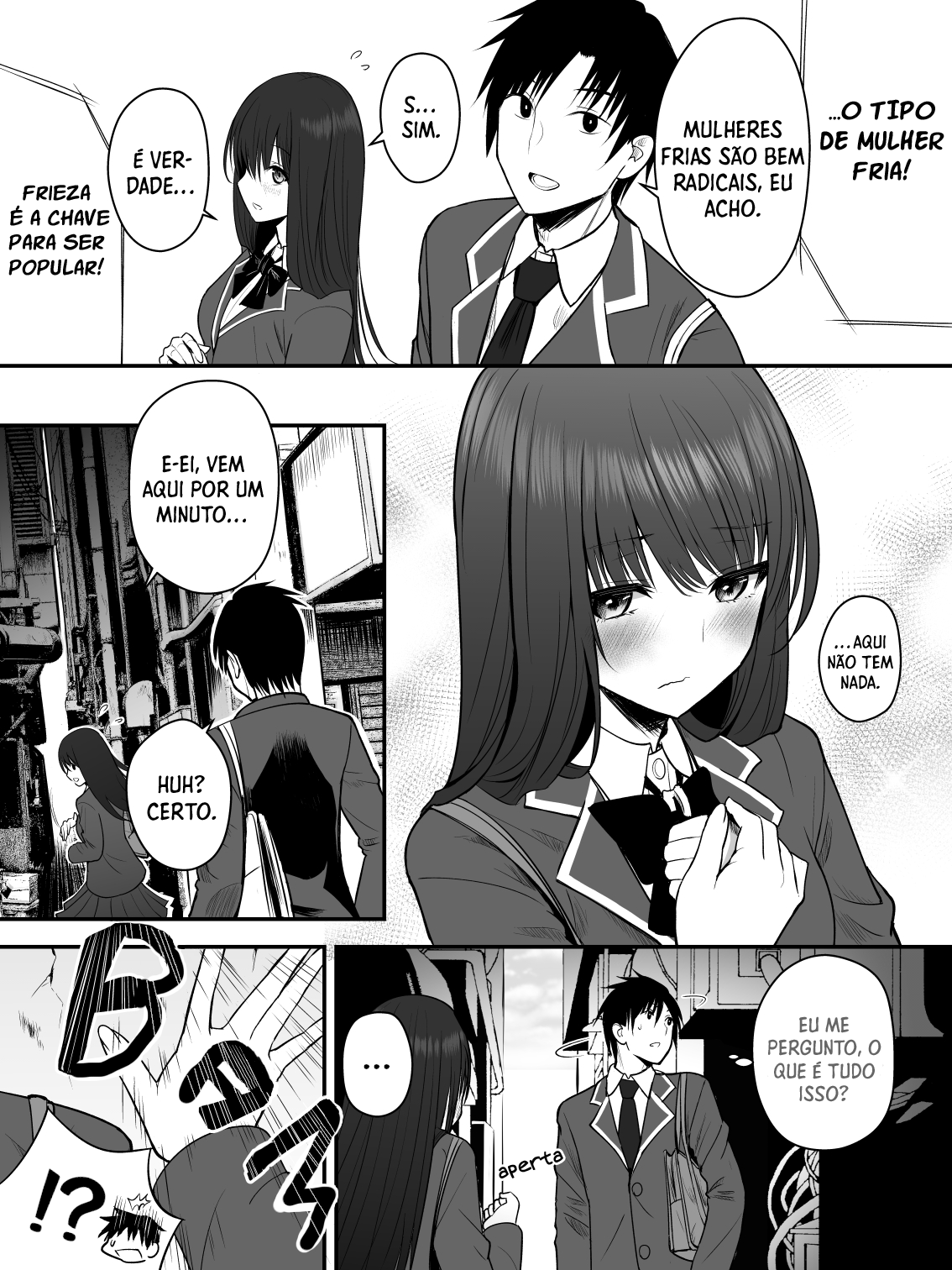 Otonashii Kanojo ga Kakkoii Hanashi Oneshot 第3页