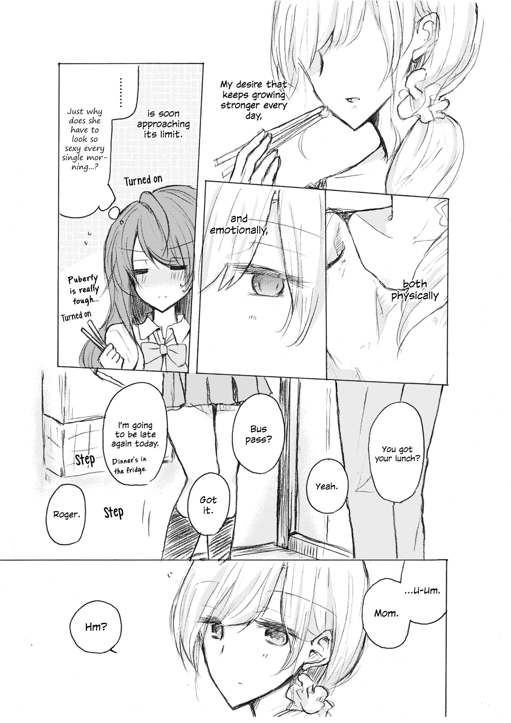 1 x ½: Ichi to Nibun no Ichi Vol. 1 Ch. 3 第6页