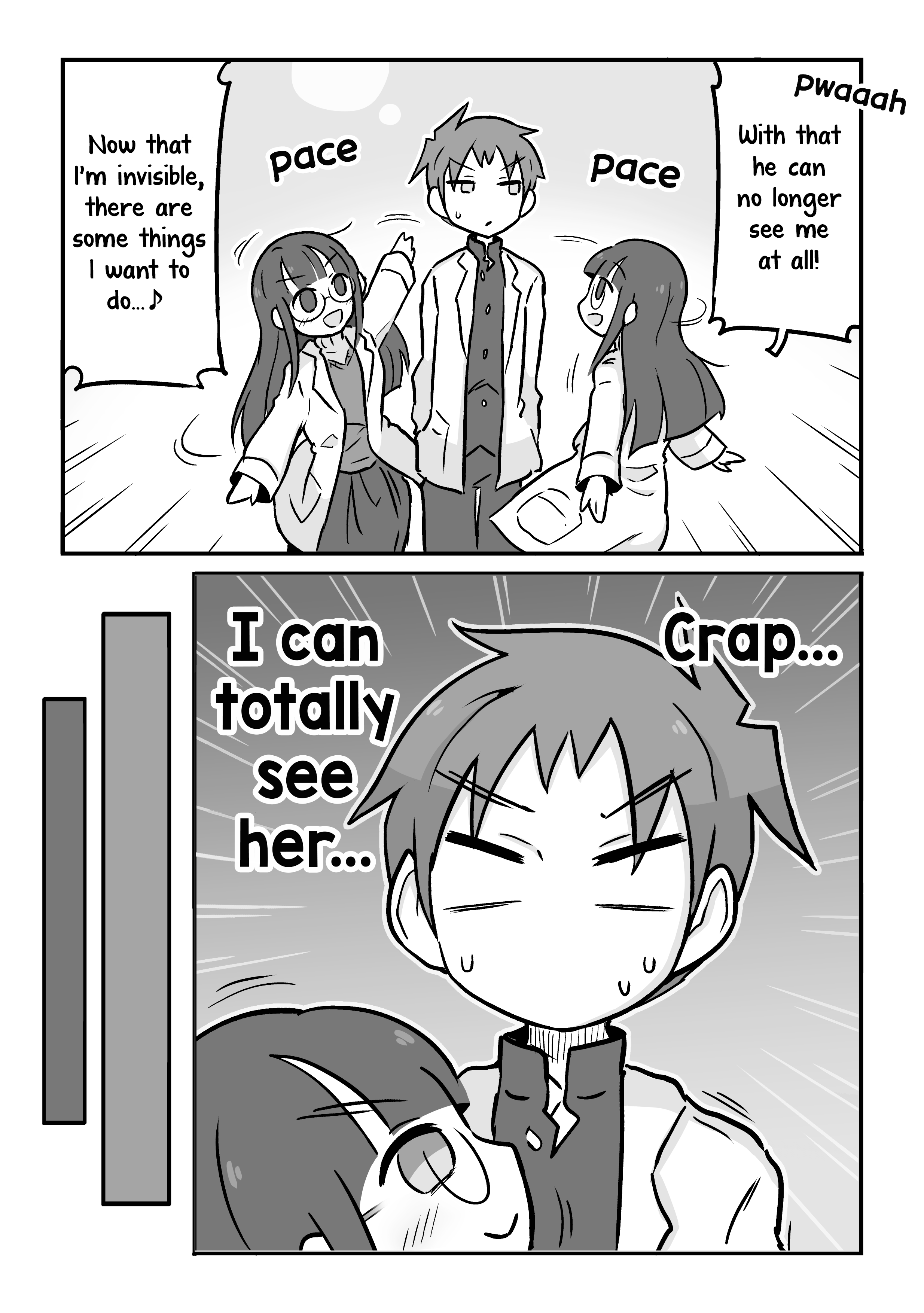 Kagakubu Girl Science Club Girl Who Wants to Be Invisible 第2页