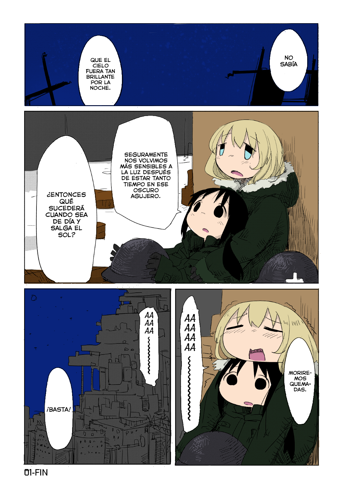 (Fan colored) Shoujo Shuumatsu Ryokou Ch. 1 第18页