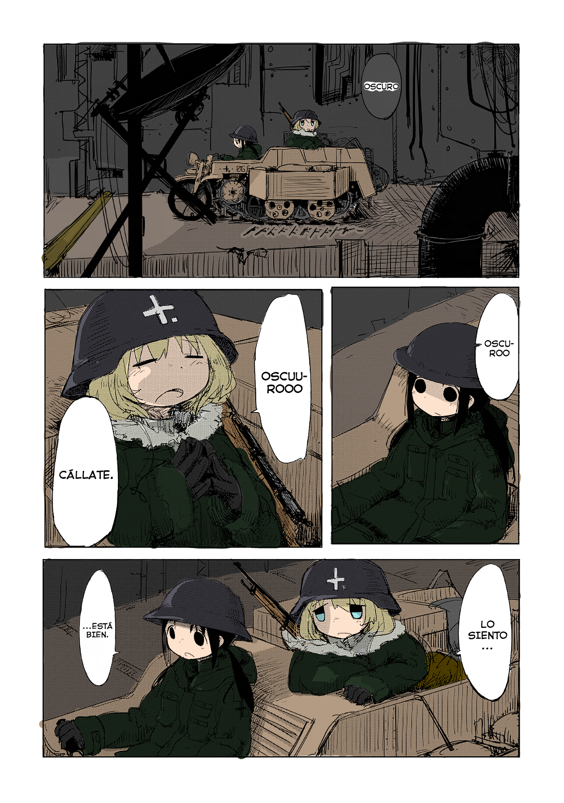 (Fan colored) Shoujo Shuumatsu Ryokou 第3页