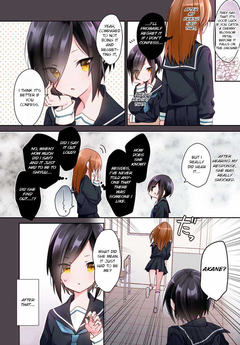 Kanojo to Himitsu to Koimoyou Vol. 1 Ch. 3 第2页