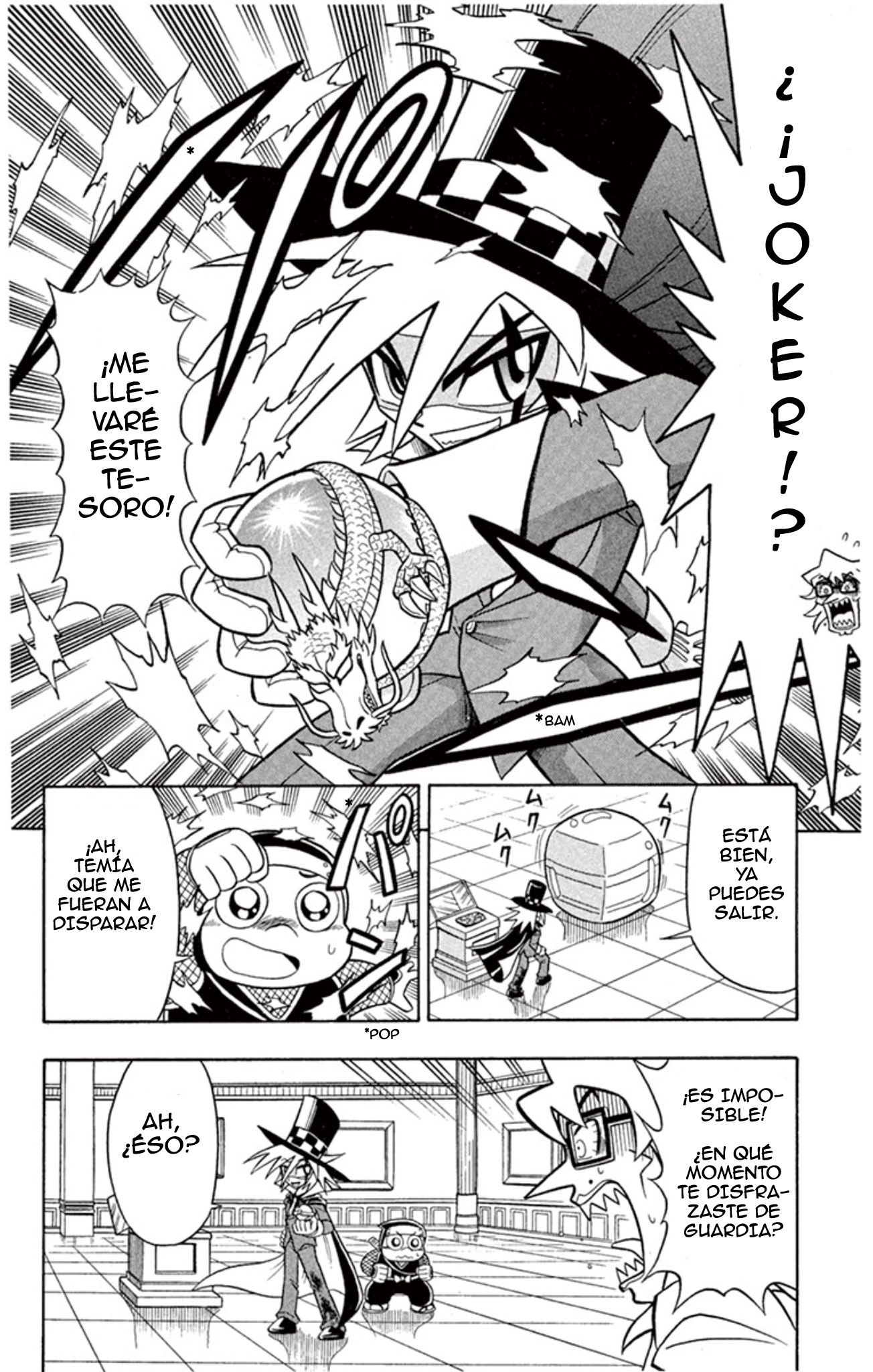 Mysterious Joker ¡Aparece el Ladrón Creador de Milagros! 第28页