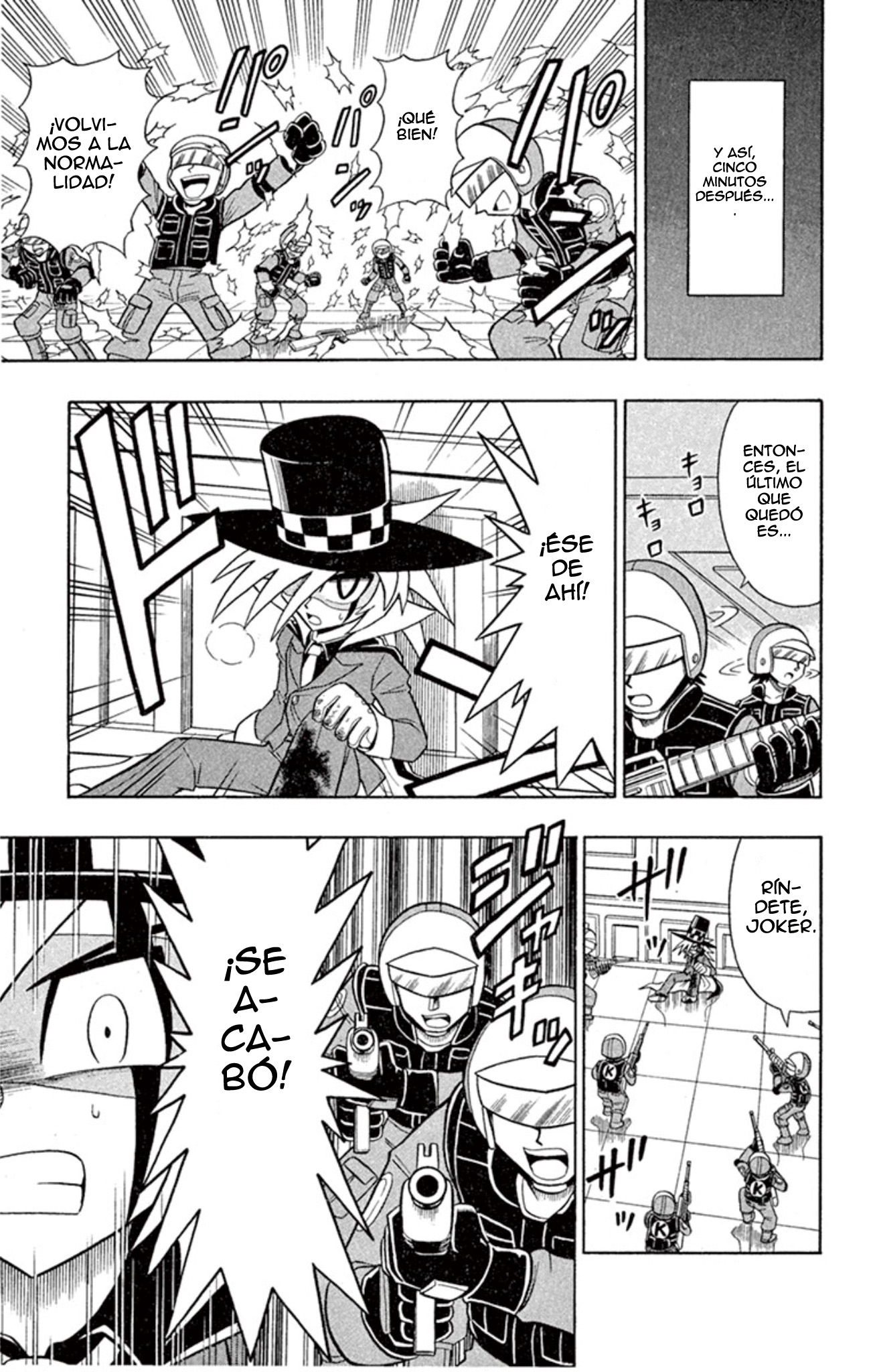 Mysterious Joker ¡Aparece el Ladrón Creador de Milagros! 第35页