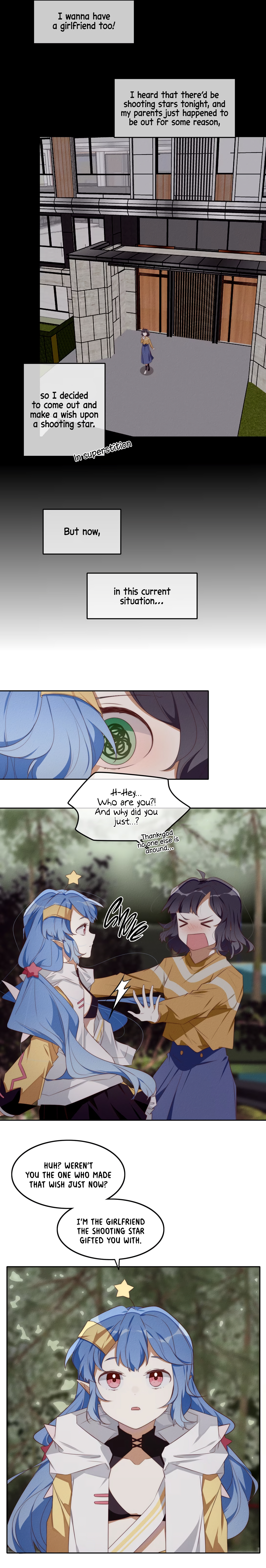 I Got a Girlfriend From a Shooting Star 第7页