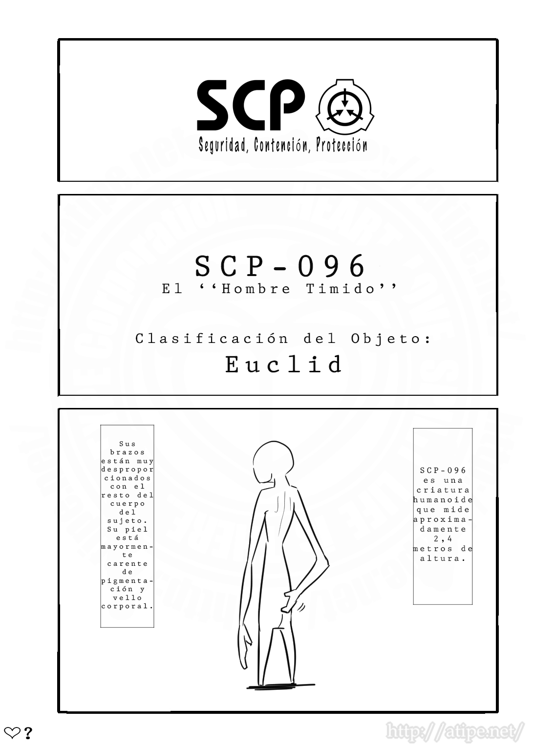 SCP o Zakkuri Shoukai SCP-096 第1页