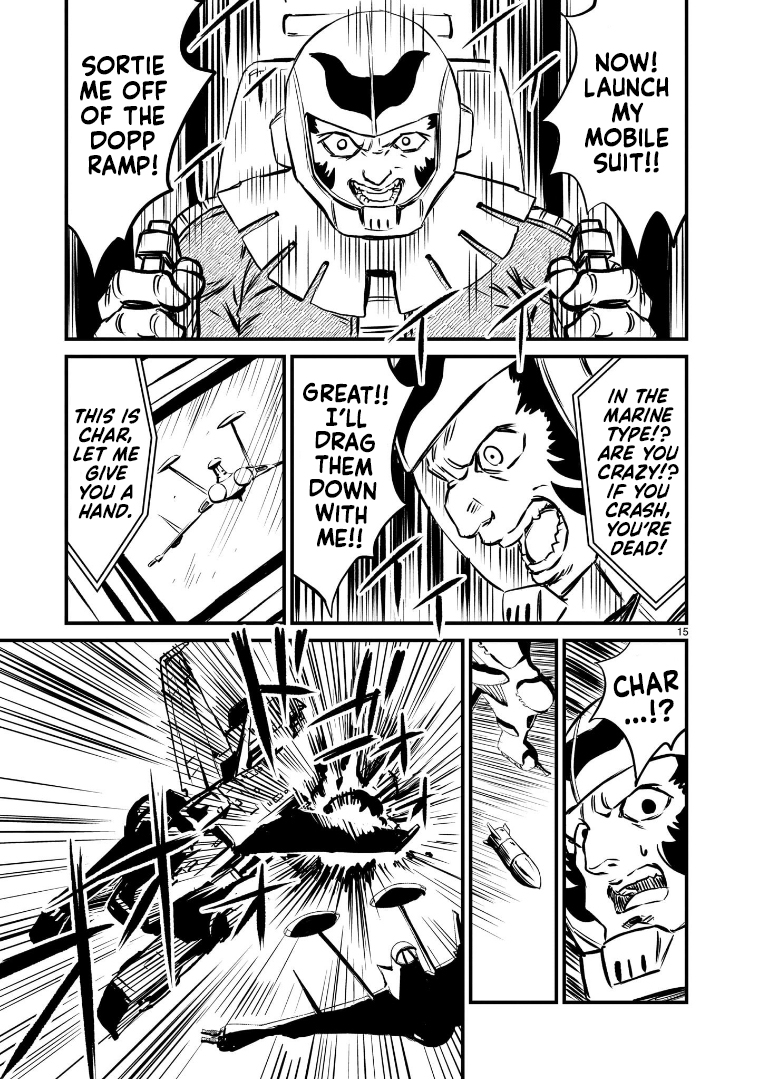 Mobile Suit Gundam: The battle tales of Flanagan Boone Icelina's Sortie 第15页
