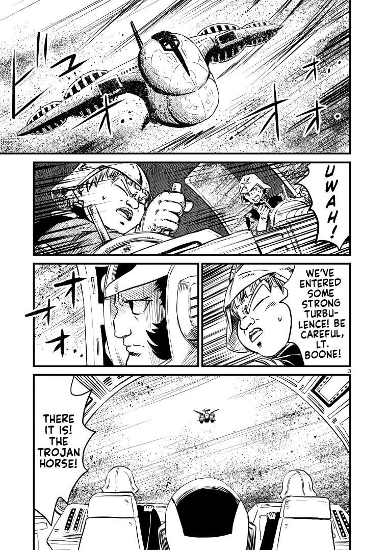 Mobile Suit Gundam: The battle tales of Flanagan Boone Icelina's Sortie 第3页