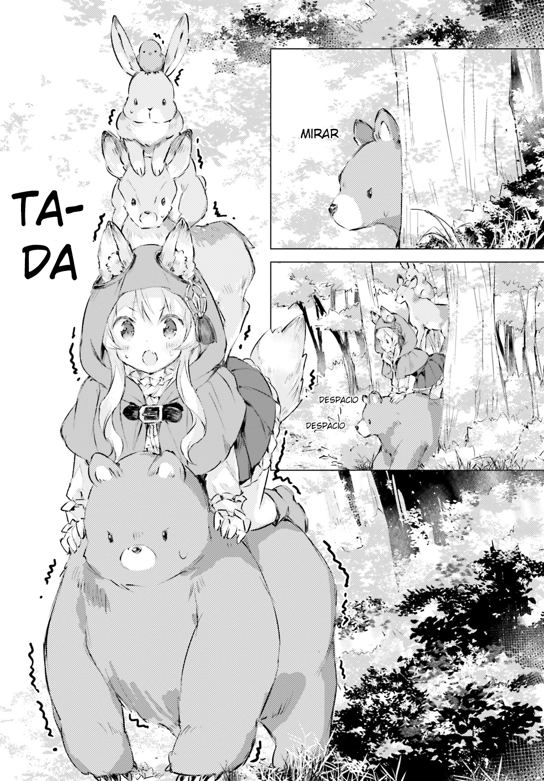 Chiisana Mori no Ōkami-chan Capítulo 3 第9页