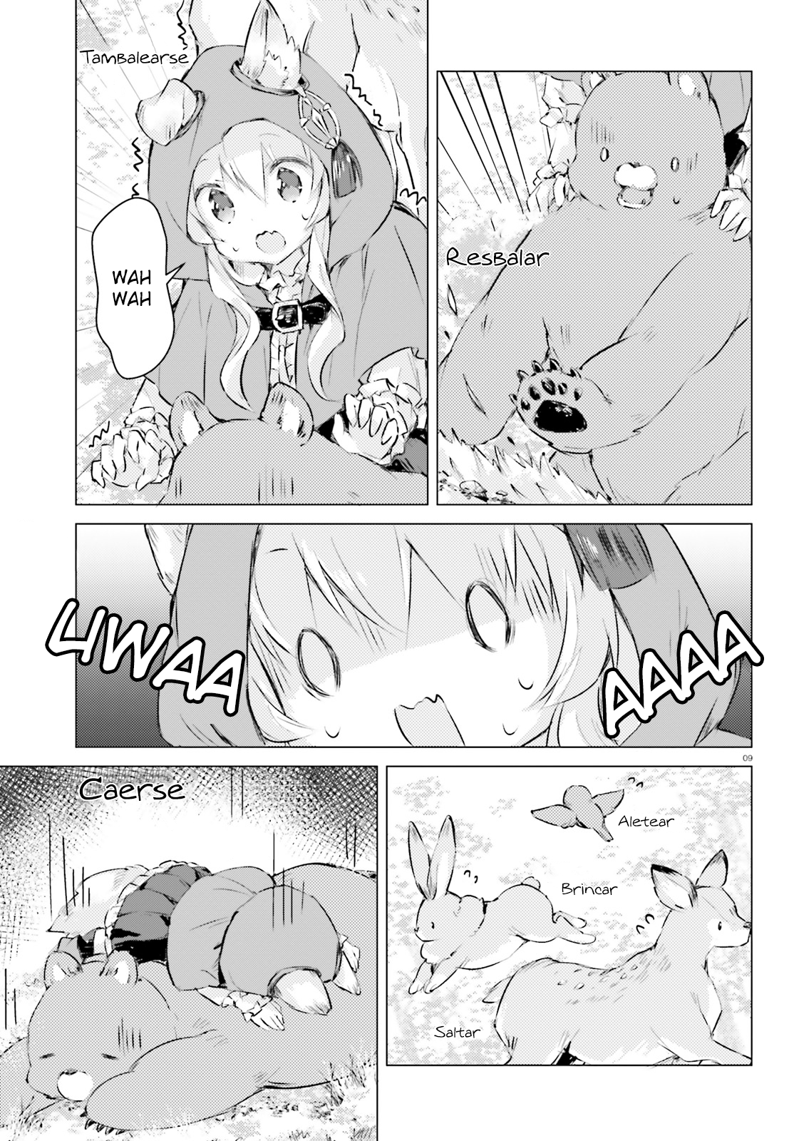 Chiisana Mori no Ōkami-chan Capítulo 3 第10页