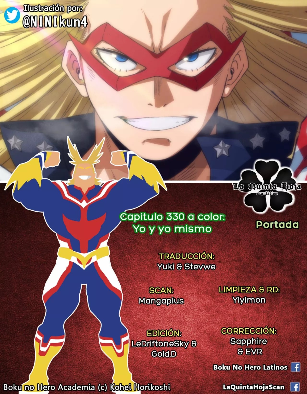 Boku no Hero Academia (Fan Colored) Vol. 34 Ch. 330 第1页
