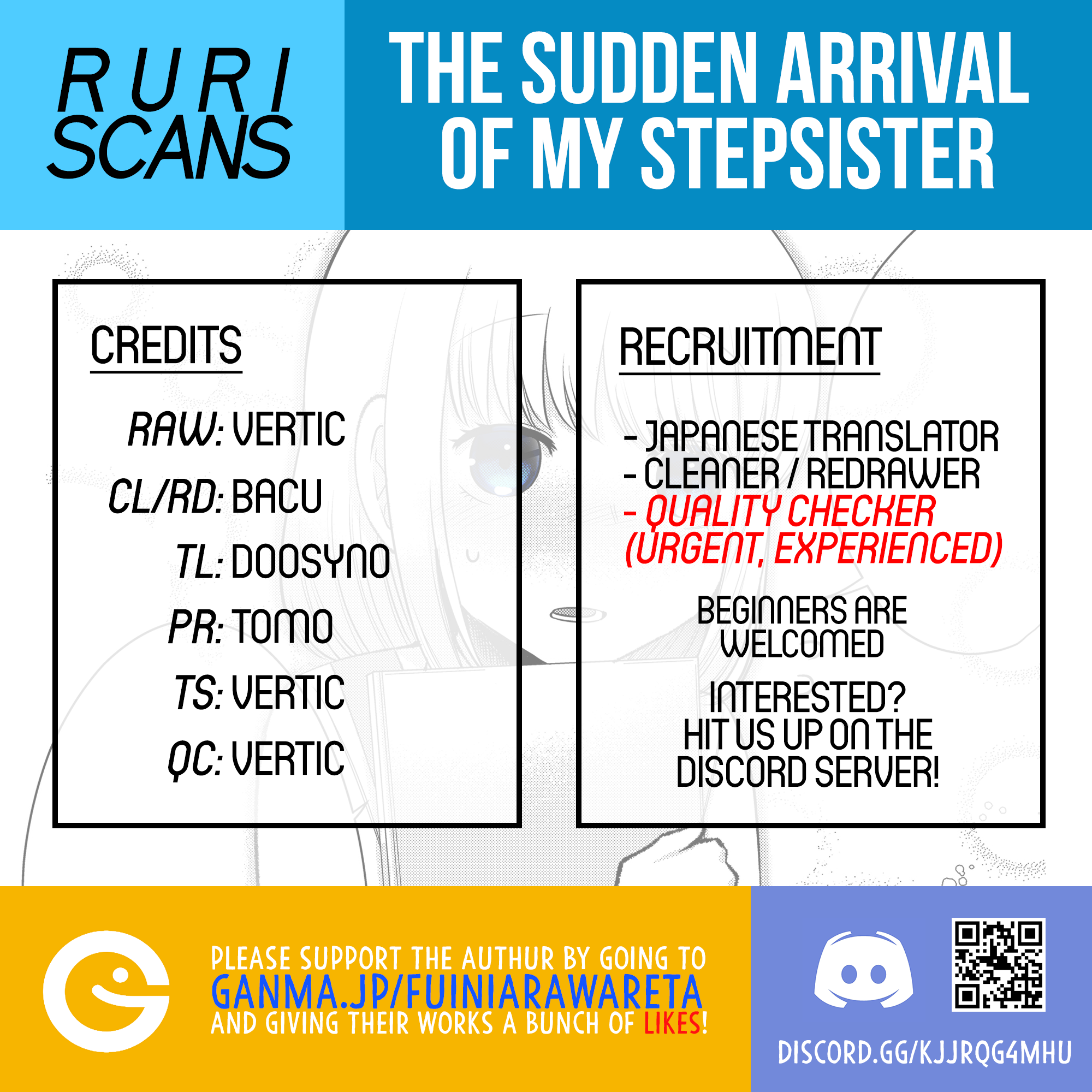 The Sudden Arrival of My Stepsister (Serialization) Cooking, First Grade 第1页