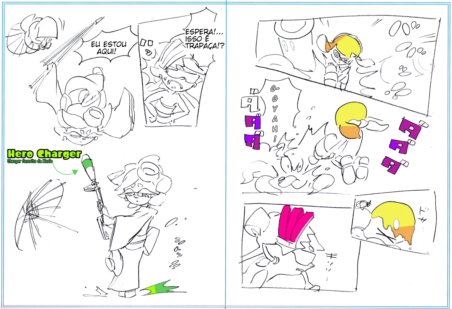 Splatoon 2 Hero Mode ~Missing Diva~ Splatoon 2 Hero Mode ~A Pop-Star perdida~ 第10页