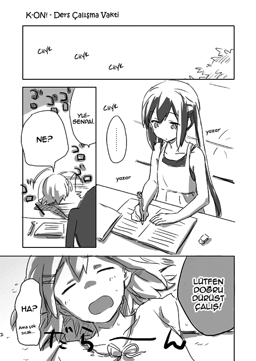 K-ON! - Study Time (Doujinshi) 第2页
