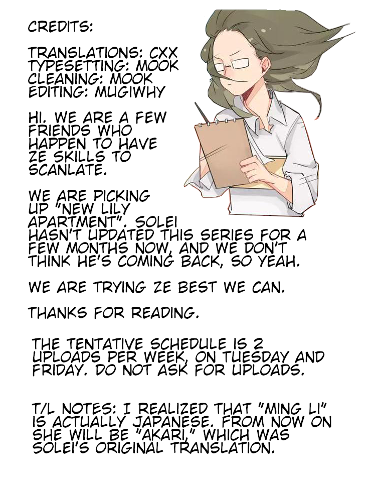 New Lily Apartment A writer's troubles. 第14页