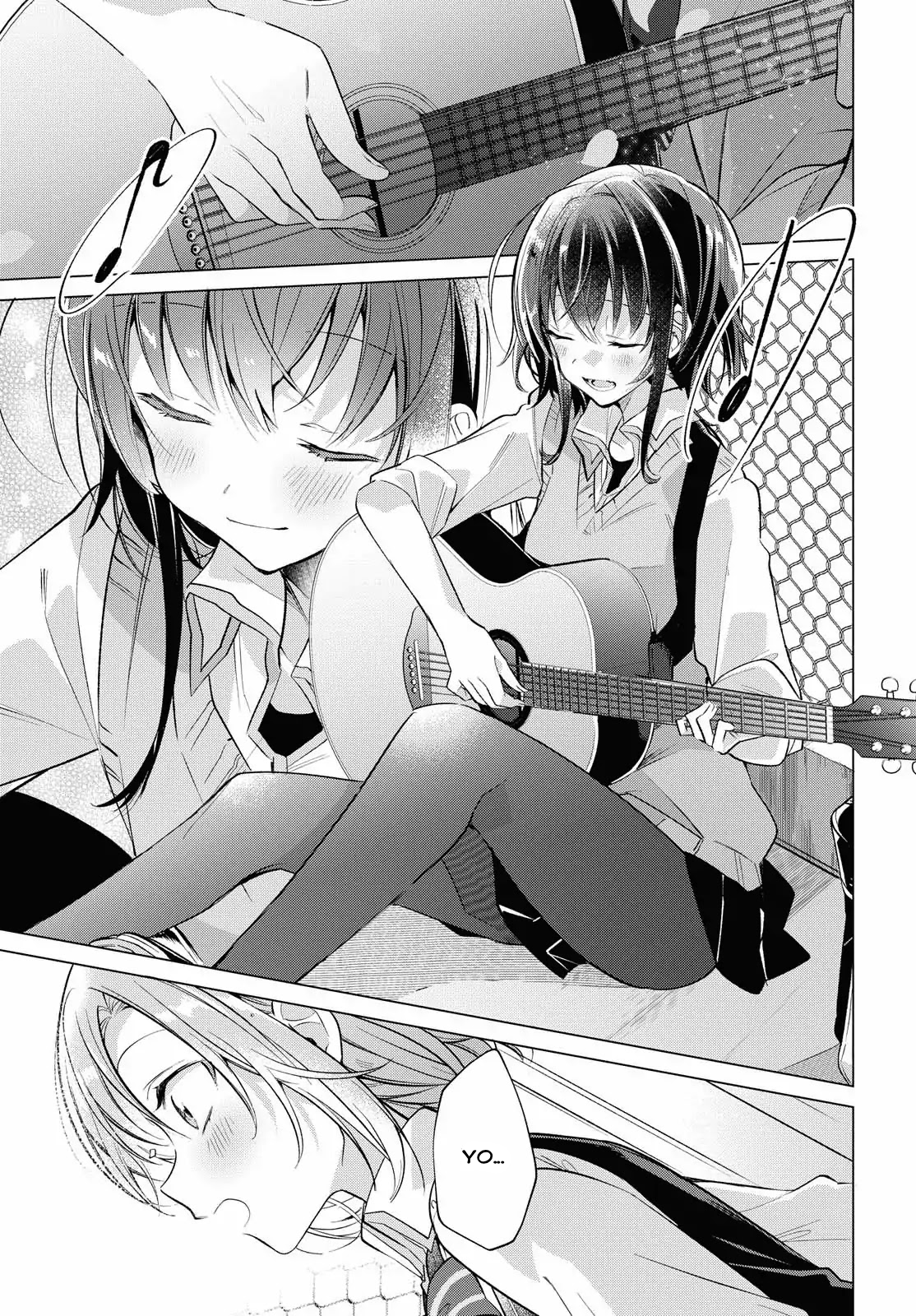 Sasayaku You ni Koi wo Utau Sân thượng, cùng cây đàn guitar, và chị ấy 第25页