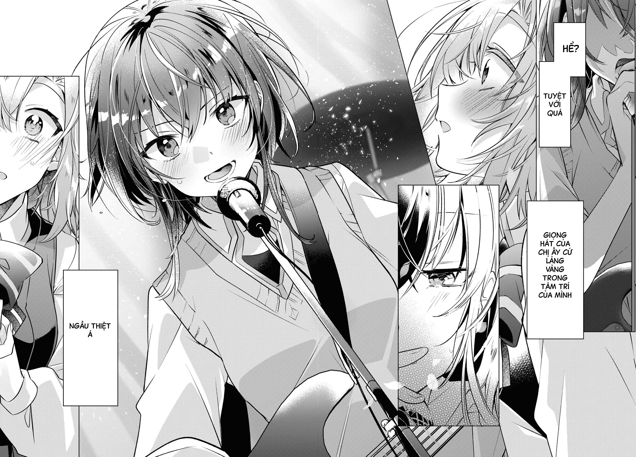 Sasayaku You ni Koi wo Utau Sân thượng, cùng cây đàn guitar, và chị ấy 第9页