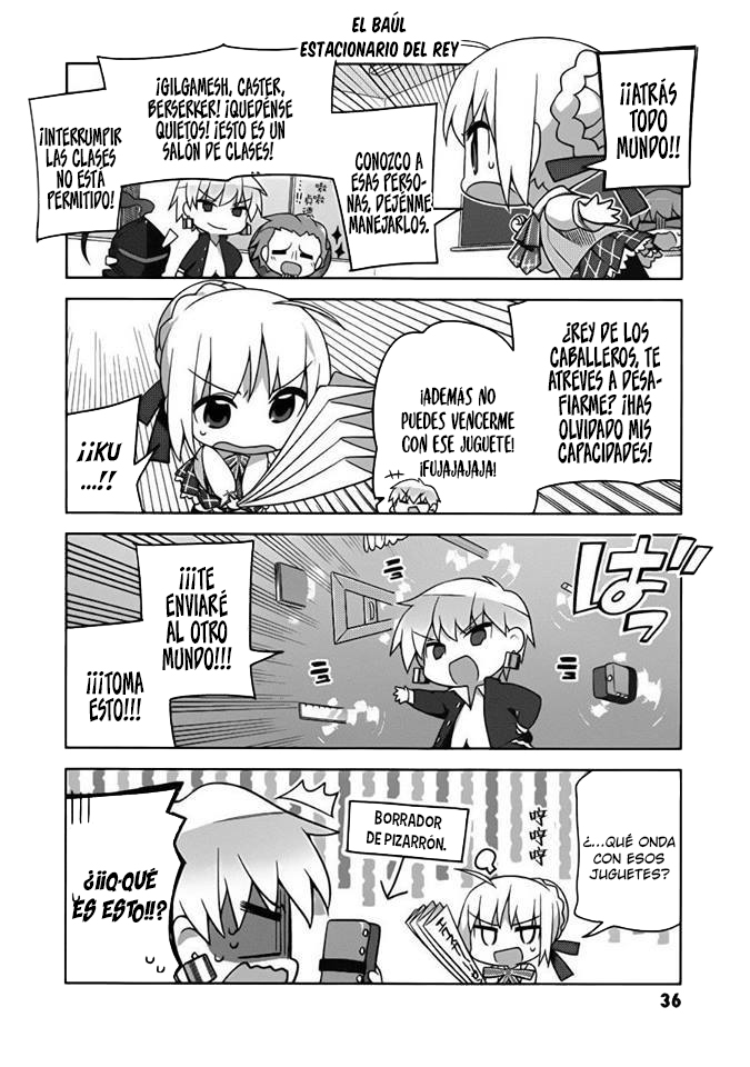 Type-Moon Gakuen - Chibi Chuki! Protejan la paz en la escuela 第15页