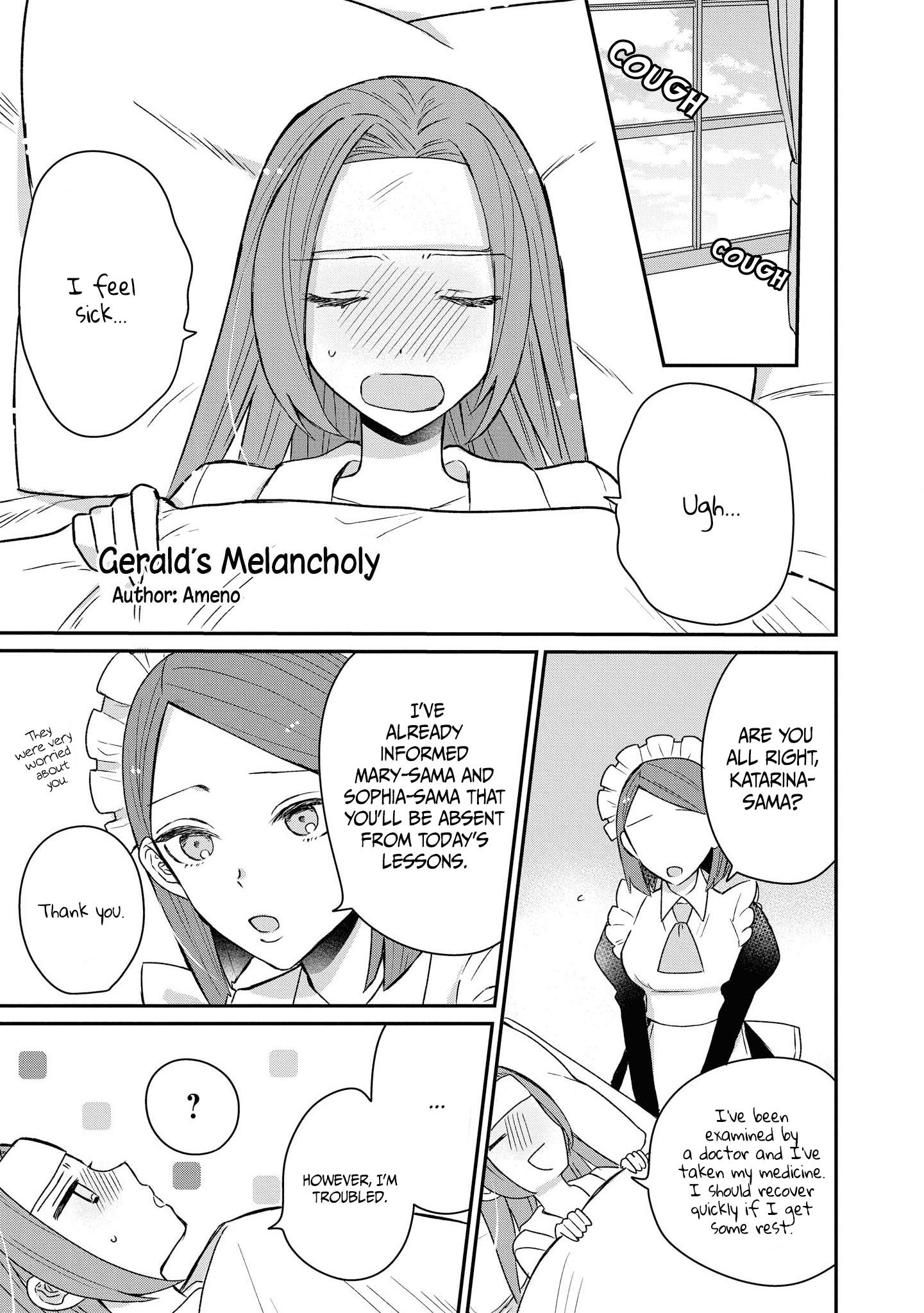 Otome Game no Hametsu Flag shika nai Akuyaku Reijou ni Tensei shite shimatta... Comic Anthology Gerald’s Melancholy 第2页