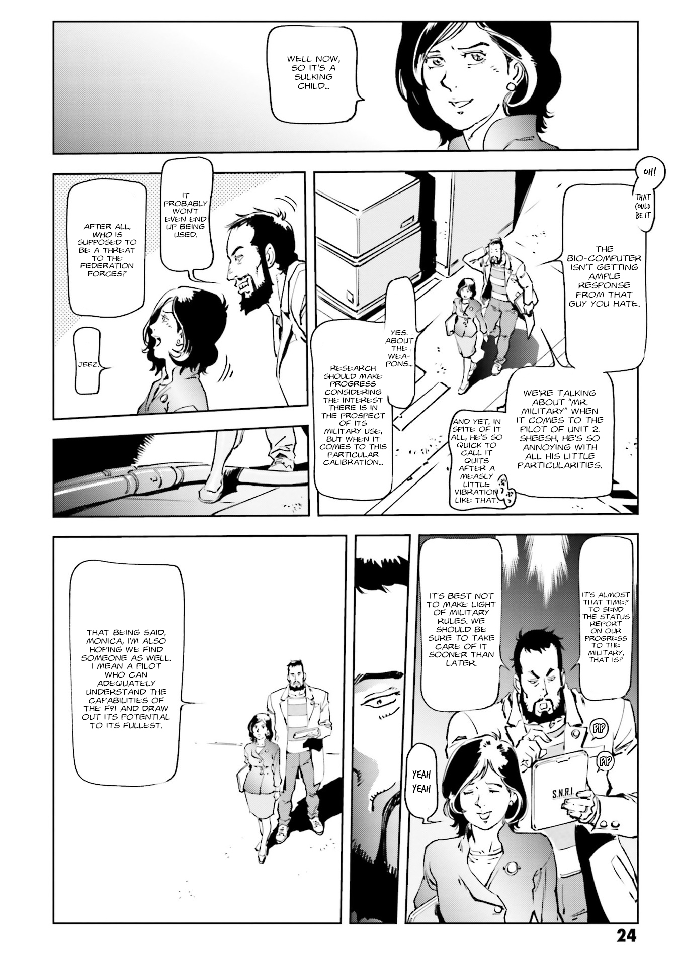 Mobile Suit Gundam F91 Prequel The Pulse of F 第23页