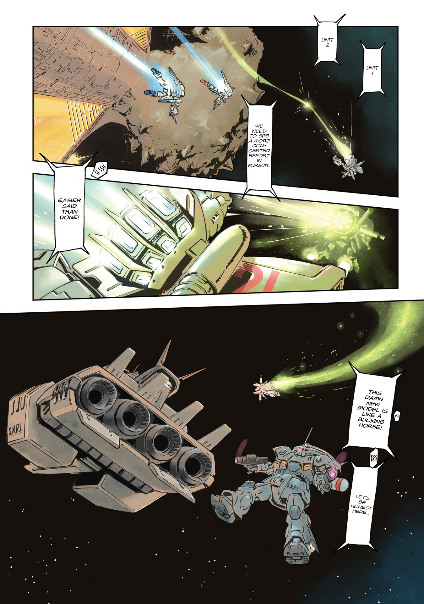 Mobile Suit Gundam F91 Prequel 第6页