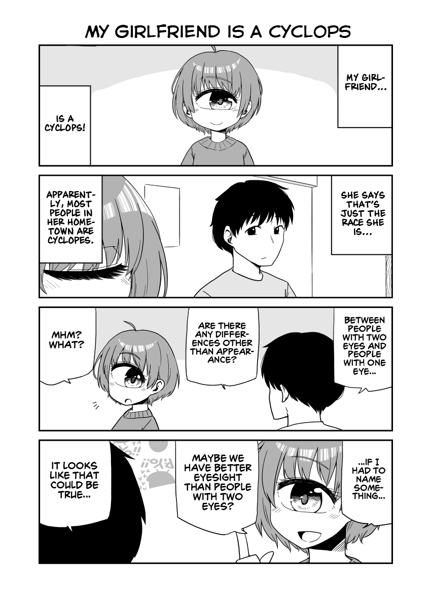 Uchi no Kanojo wa Tangan-Chan 第1页