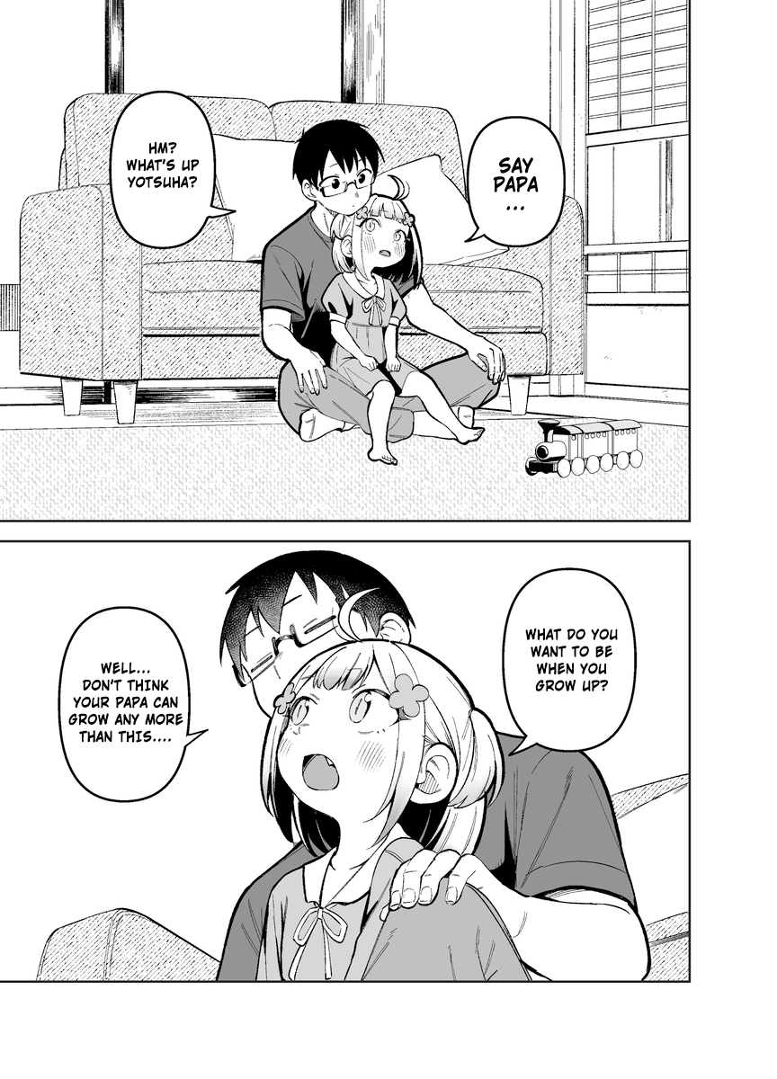 Doujima-kun wa Doujinai (Pixiv Sequel) Daughter and wife who loves Papa. 第1页