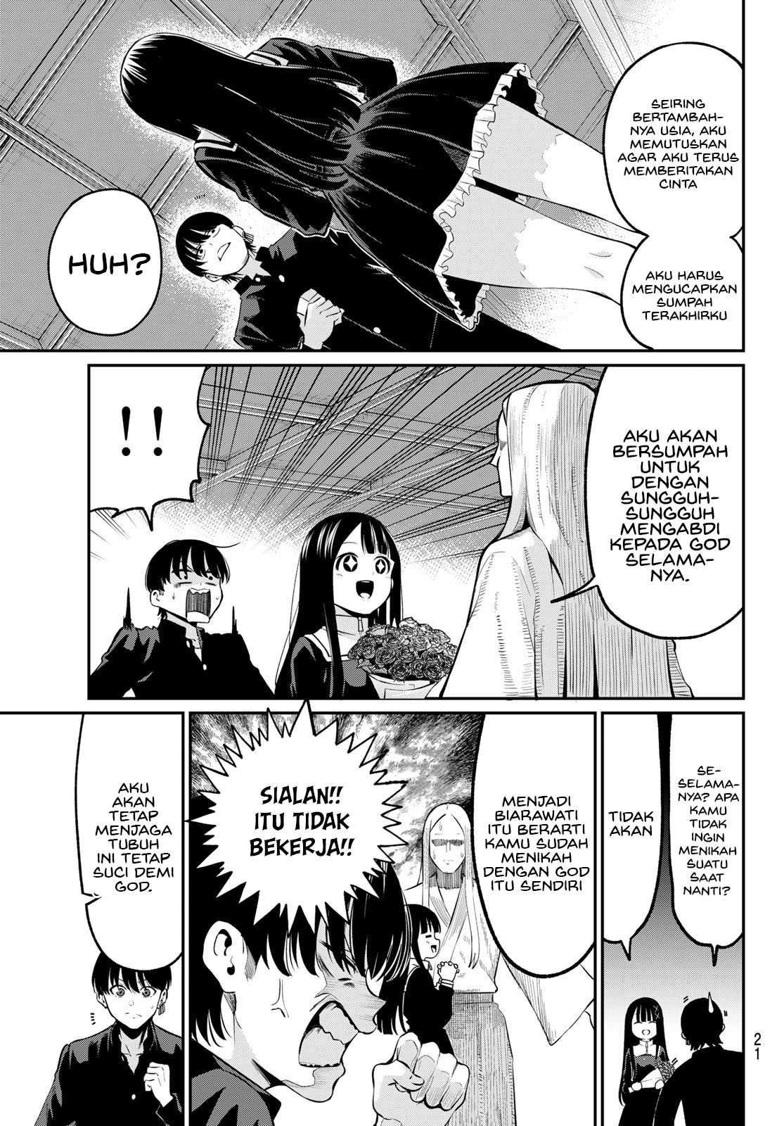 Irozuku Monochrome Demon Penuh Nafsu Dan Gadis Suci 第11页