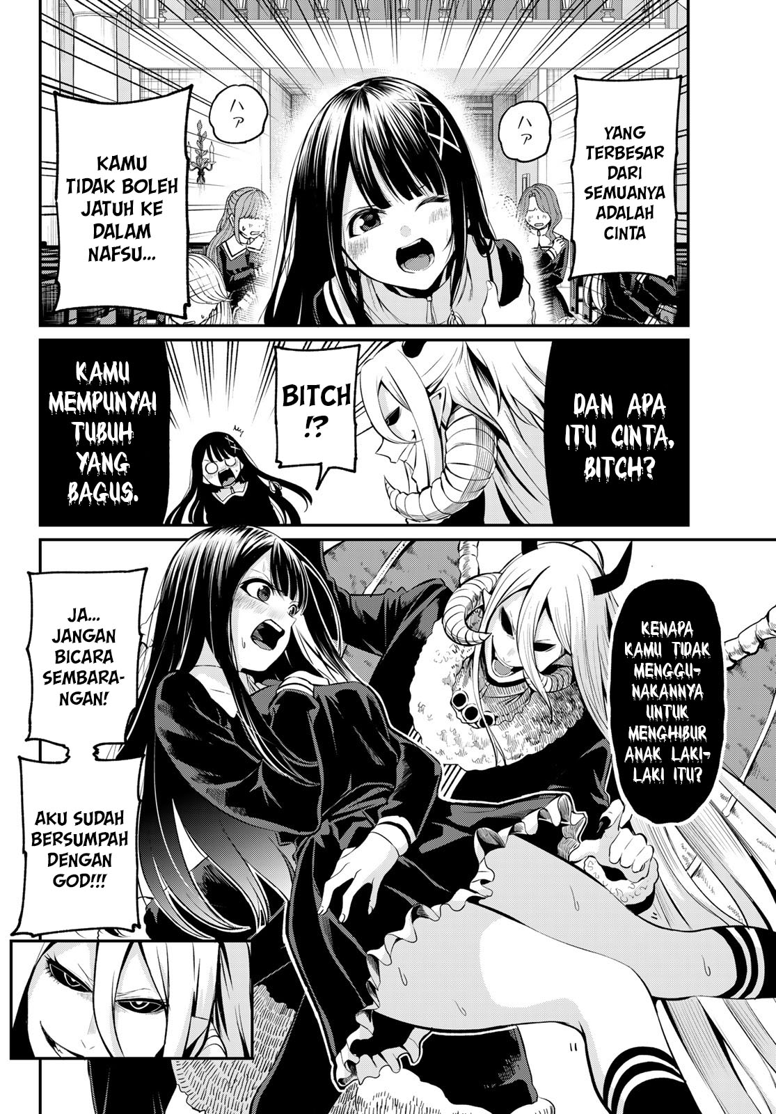 Irozuku Monochrome Demon Penuh Nafsu Dan Gadis Suci 第47页