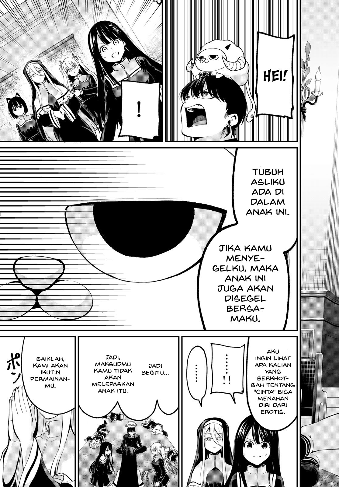 Irozuku Monochrome Demon Penuh Nafsu Dan Gadis Suci 第60页