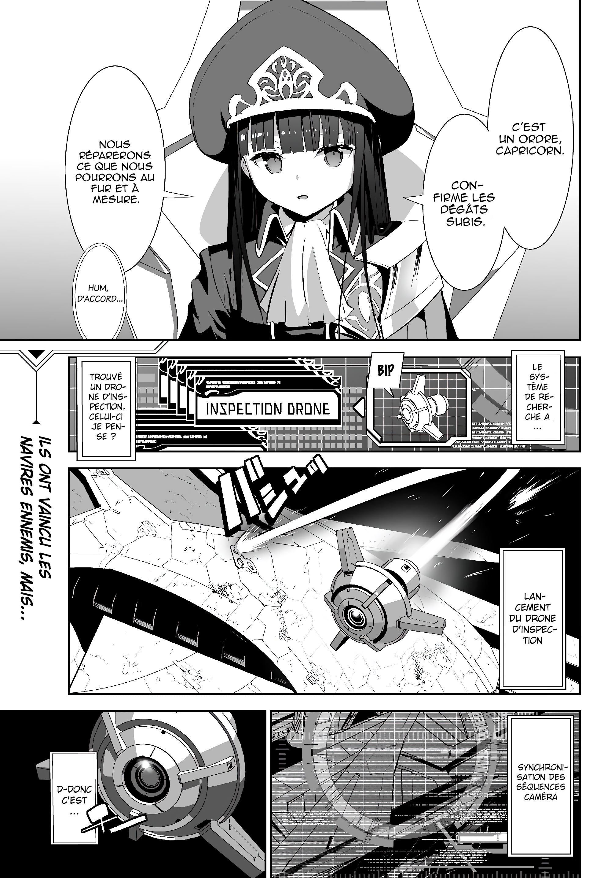 Unparalleled Path - Reincarnated as the AI for a Space Battleship La voie de la réminiscence 第3页