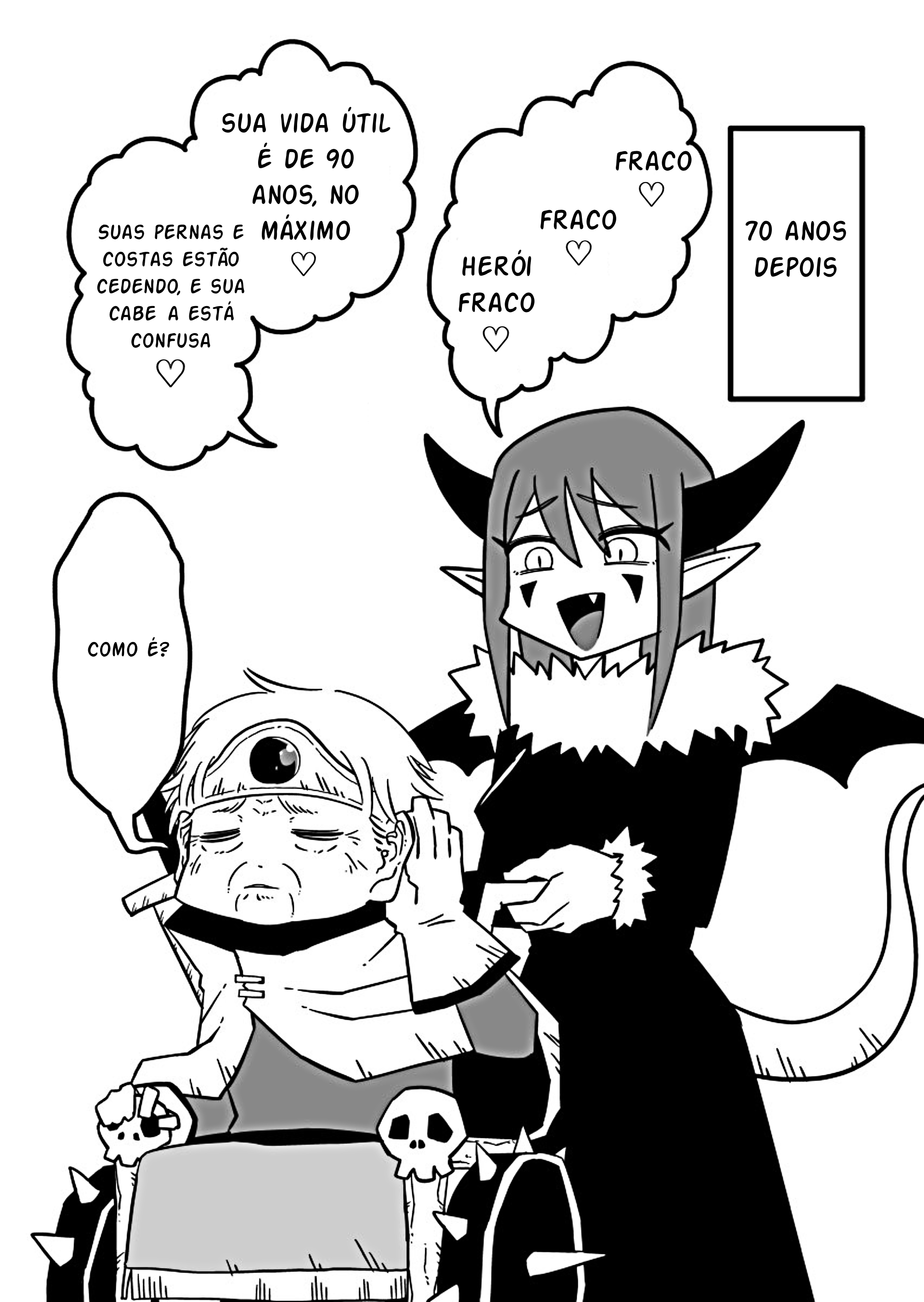 Weak ♡ Weak ♡ Weakling Hero ♡ Oneshot 第3页