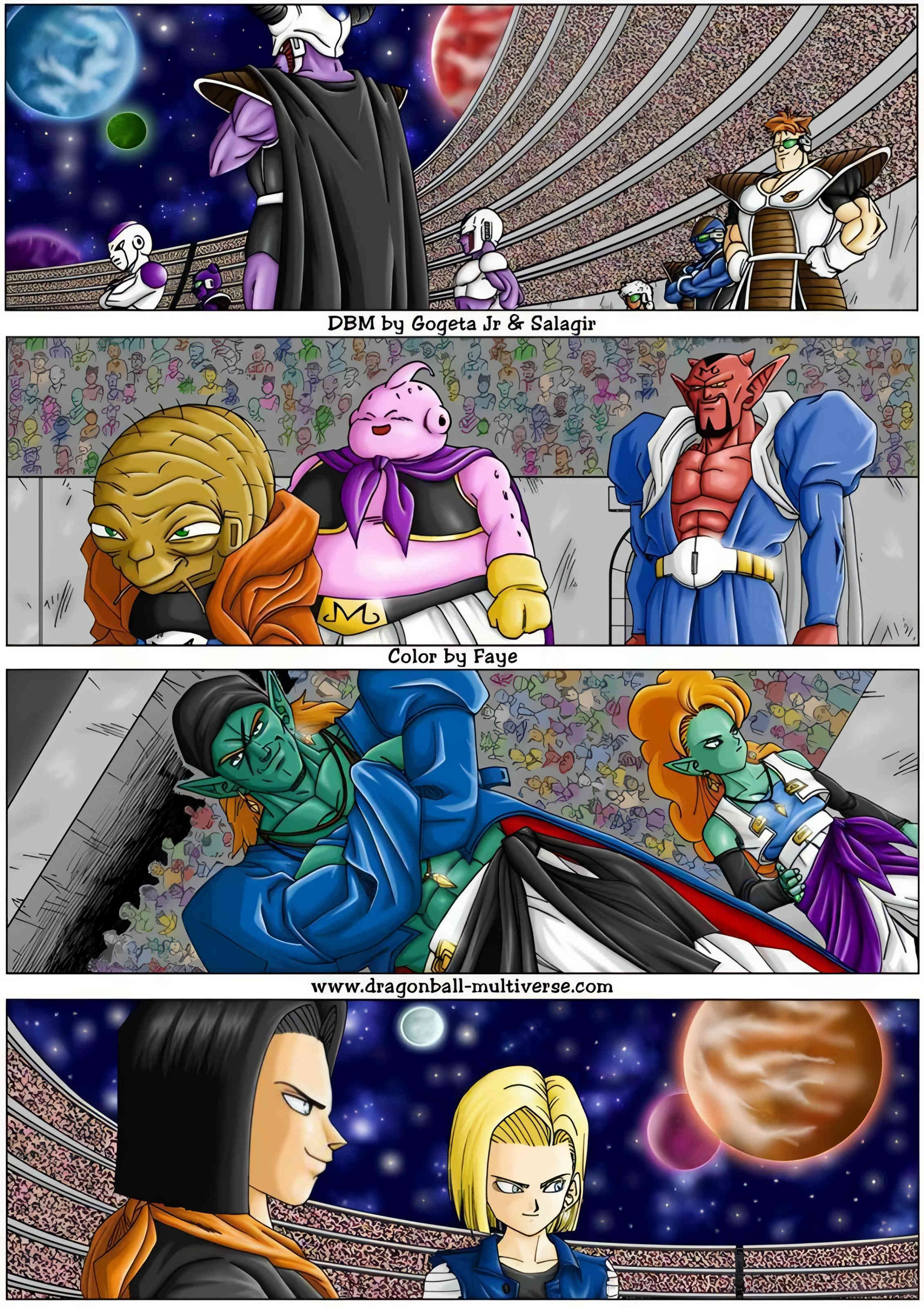Dragon Ball Multiverse (Doujinshi) بسیاری از دشمنان قدیمی اینجان 第14页