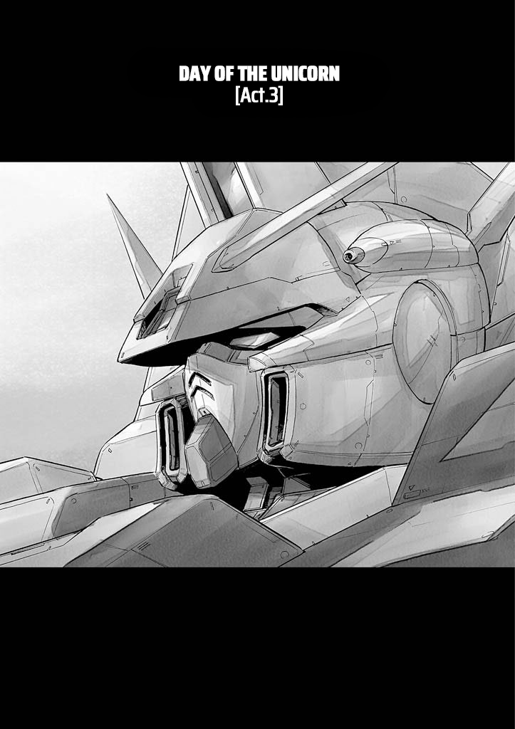 Mobile Suit Gundam UC (Unicorn) - Bande Dessinée Day of the Unicorn [Act.3] 第1页