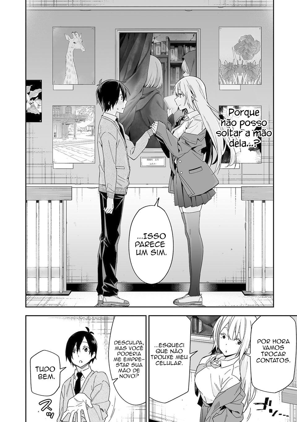 Kimi ni Somaru Monochrome Um Novo Mundo 第38页
