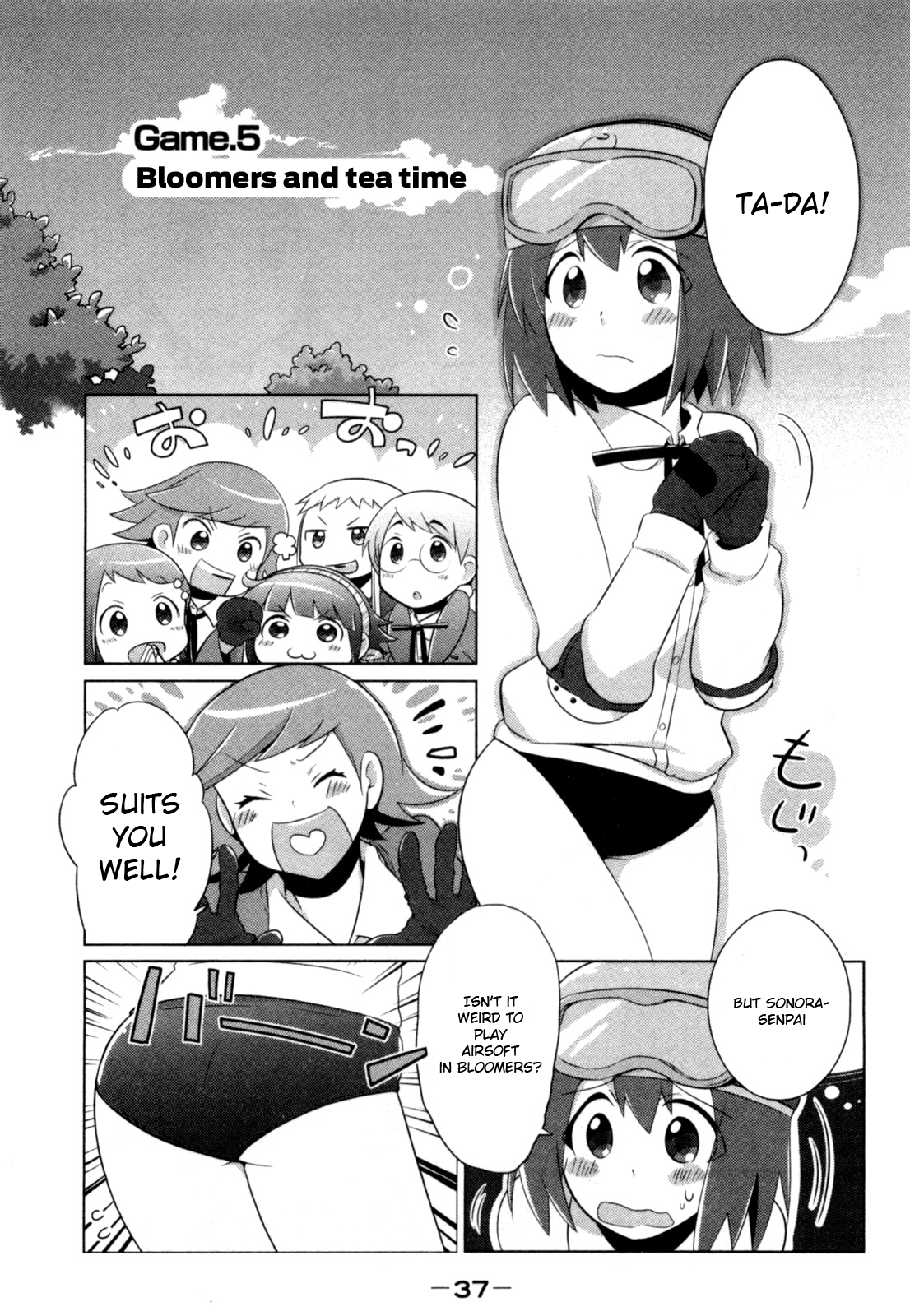 Tokurei Sochi Dantai Stella Jogakuin Koutouka C³ Bu Bloomers and Tea Time 第1页