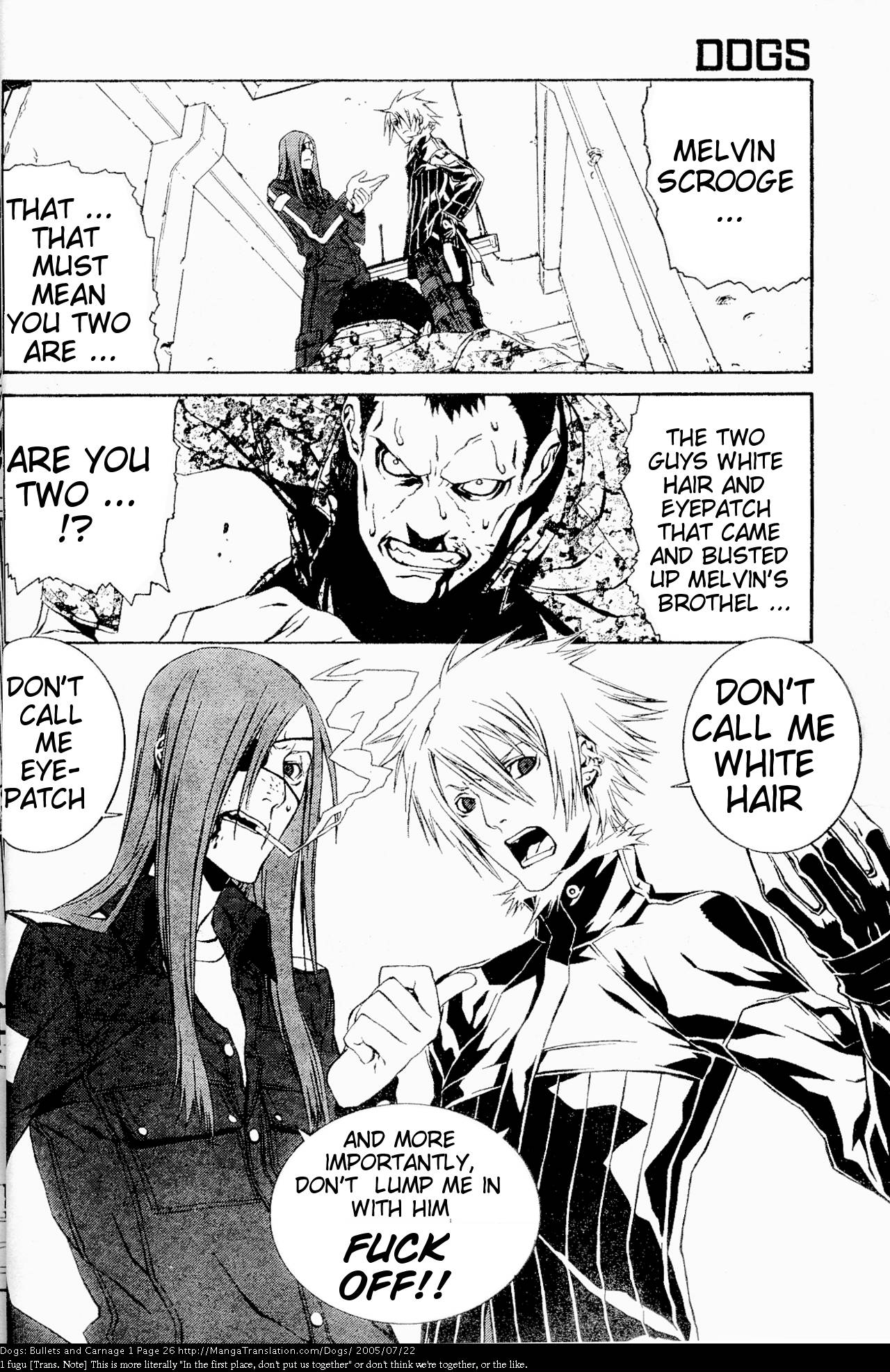 Dogs / Bullets & Carnage Whitehair & Eyepatch 第27页