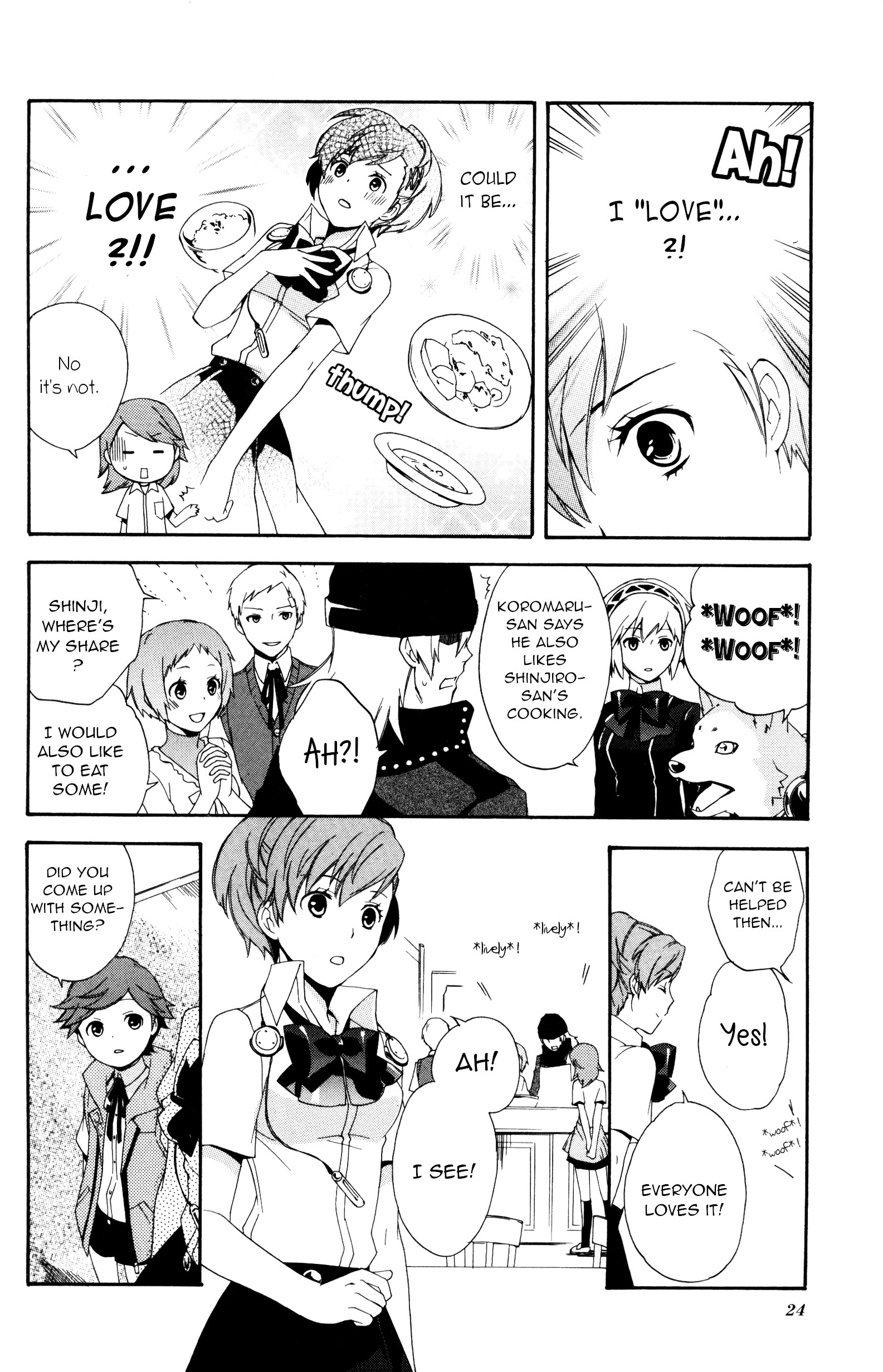 Persona 3 Portable Comic Anthology (Hinotama) Searching for someone to love! (Artist: Hayase Reku) 第14页