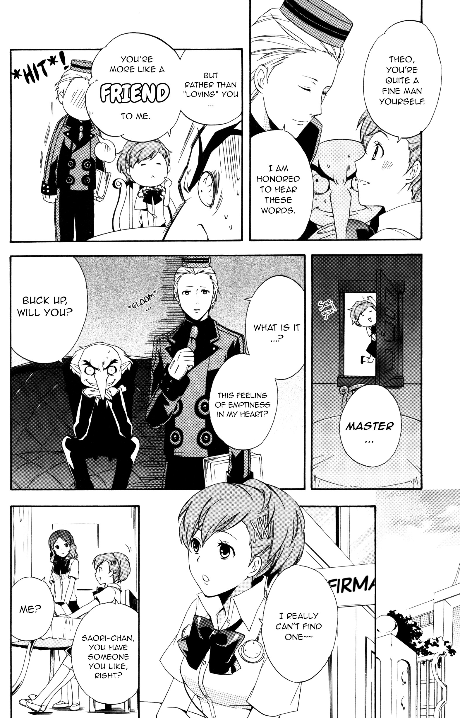 Persona 3 Portable Comic Anthology (Hinotama) Searching for someone to love! (Artist: Hayase Reku) 第10页