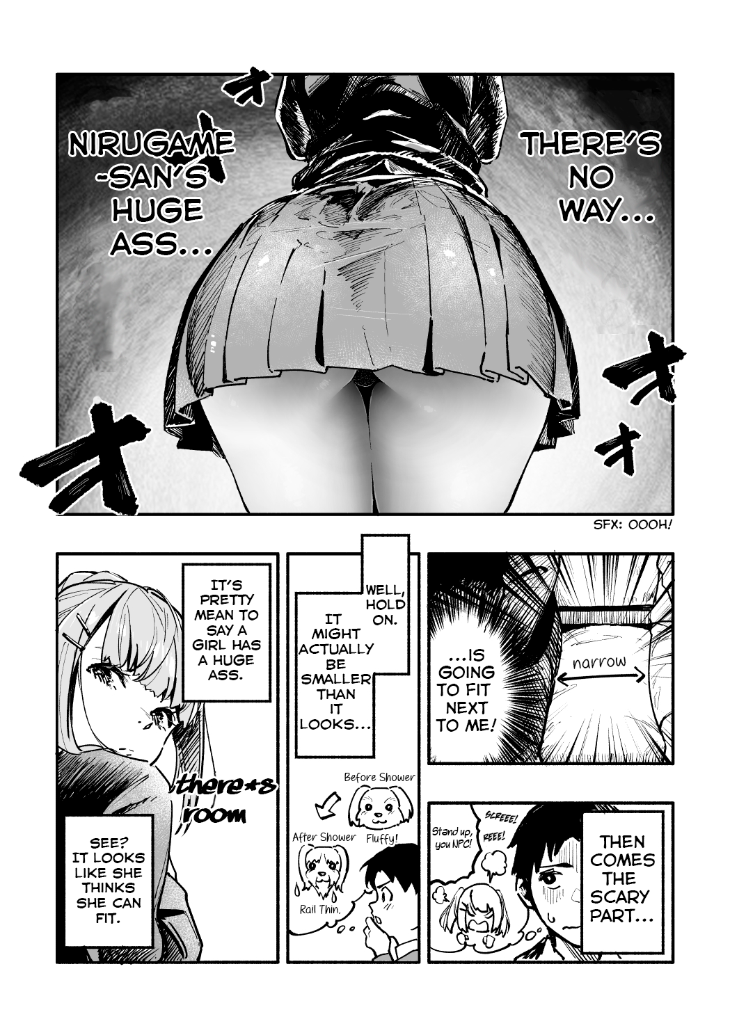 Kyojiri no Nirugame-chan to Usami-kun A Story of a Girl With a Huge Ass Failing to Sit Down 第2页