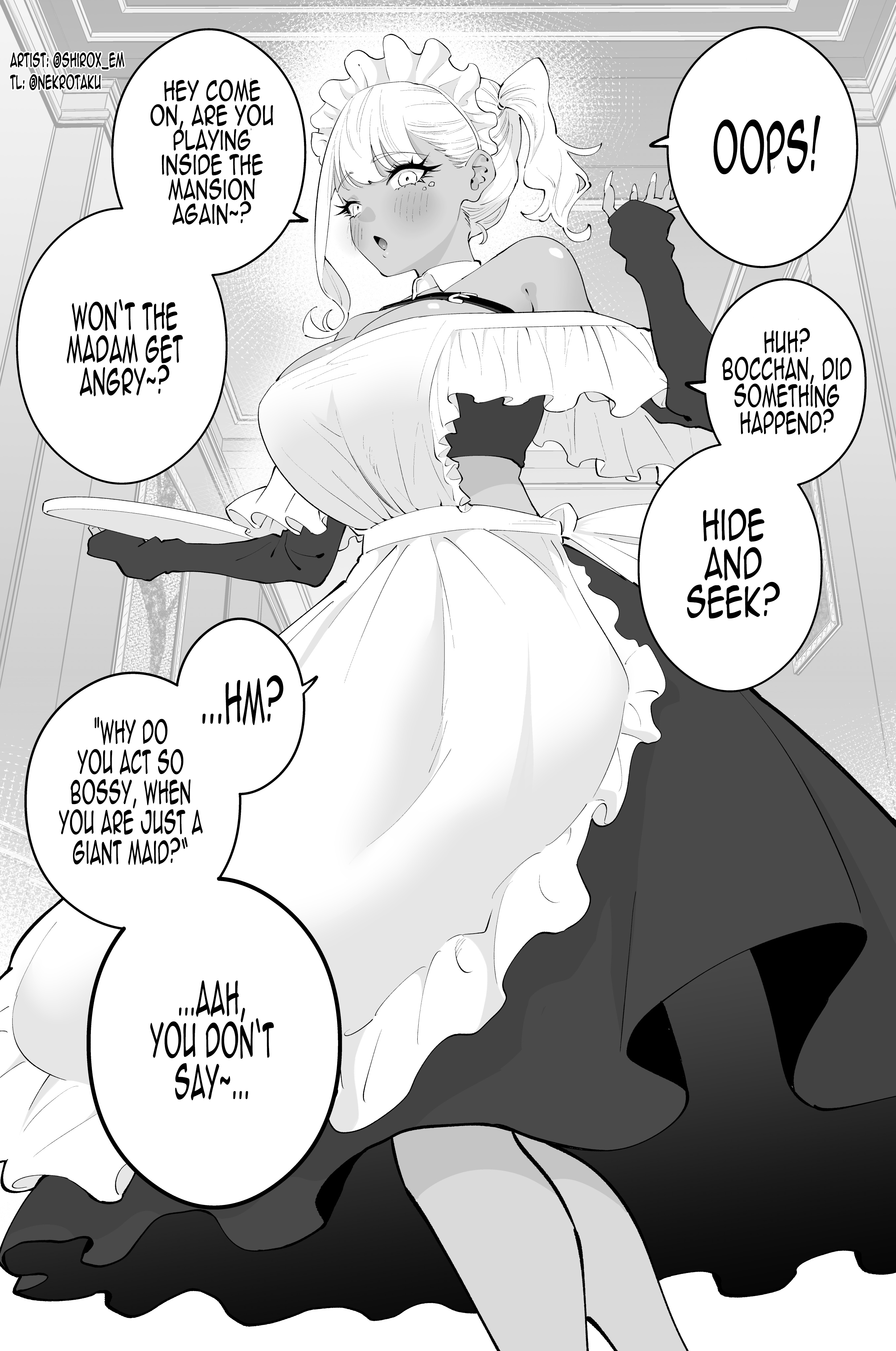 Even Though She's a Big Gal Maid 第5页