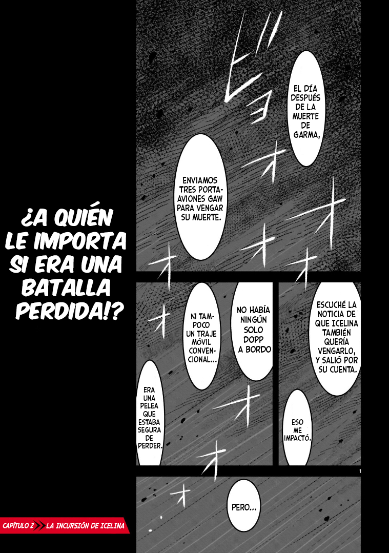 Mobile Suit Gundam: The battle tales of Flanagan Boone La incursión de Icelina 第1页